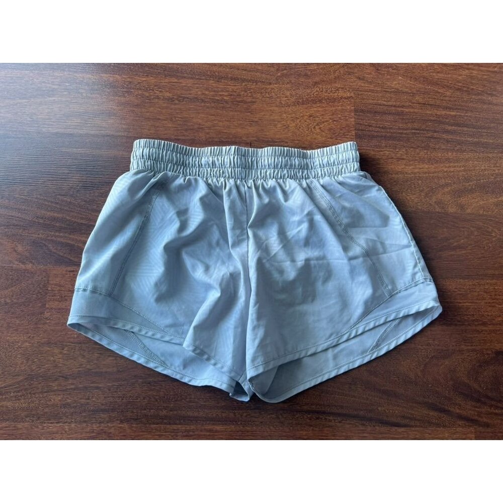Athletic Works Girls XXL 18 Gray Athletic Shorts Lined Running Gym